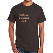Mens Caffeine Required Shirt - Slim Fit