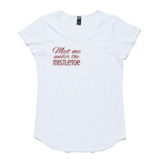 Womens Mistletoe Mali Boutique Capped Sleeve Tee