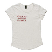 Womens Mistletoe Mali Boutique Capped Sleeve Tee