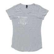 Womens Be Happy Mali Boutique Capped Sleeve Tee