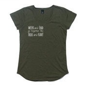 Womens Weekend Mali Boutique Capped Sleeve Tee