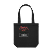 Homewares Horror Story Canvas Tote