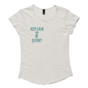 Womens Be Quirky Mali Boutique Capped Sleeve Tee