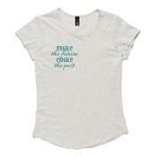 Womens Inhale Exhale Mali Boutique Capped Sleeve Tee
